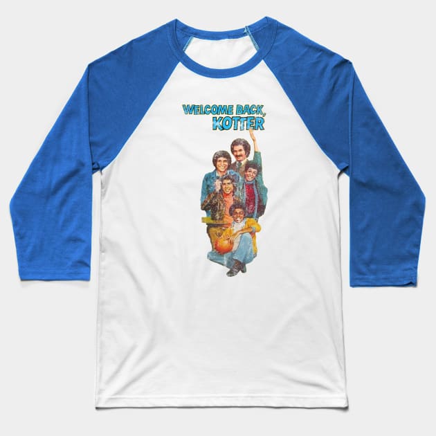 Welcome Back Kotter & the Sweathogs Baseball T-Shirt by offsetvinylfilm